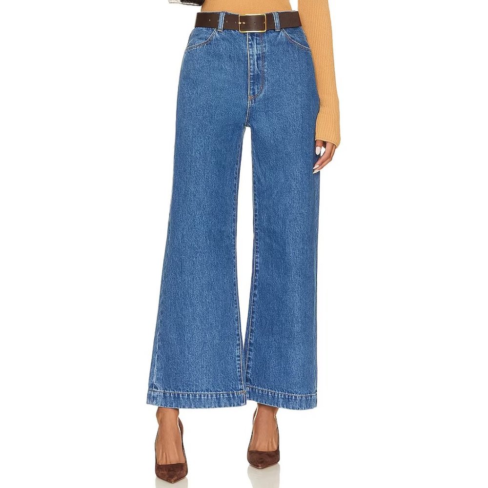 Rolla’s Sailor Jean wide leg G'Day mate Size 31 Aussie 13